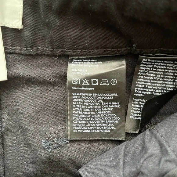 H&M High Rise Cargo Pants - Picture 6 of 8